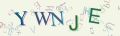 This is a captcha-picture. It is used to prevent mass-access by robots. (see: www.captcha.net)