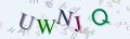 This is a captcha-picture. It is used to prevent mass-access by robots. (see: www.captcha.net)