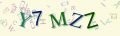 This is a captcha-picture. It is used to prevent mass-access by robots. (see: www.captcha.net)