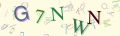 This is a captcha-picture. It is used to prevent mass-access by robots. (see: www.captcha.net)