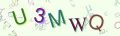 This is a captcha-picture. It is used to prevent mass-access by robots. (see: www.captcha.net)