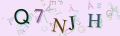 This is a captcha-picture. It is used to prevent mass-access by robots. (see: www.captcha.net)