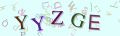 This is a captcha-picture. It is used to prevent mass-access by robots. (see: www.captcha.net)