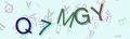 This is a captcha-picture. It is used to prevent mass-access by robots. (see: www.captcha.net)