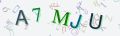 This is a captcha-picture. It is used to prevent mass-access by robots. (see: www.captcha.net)