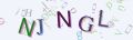 This is a captcha-picture. It is used to prevent mass-access by robots. (see: www.captcha.net)