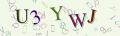 This is a captcha-picture. It is used to prevent mass-access by robots. (see: www.captcha.net)