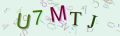 This is a captcha-picture. It is used to prevent mass-access by robots. (see: www.captcha.net)