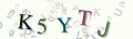 This is a captcha-picture. It is used to prevent mass-access by robots. (see: www.captcha.net)