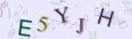 This is a captcha-picture. It is used to prevent mass-access by robots. (see: www.captcha.net)