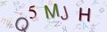 This is a captcha-picture. It is used to prevent mass-access by robots. (see: www.captcha.net)