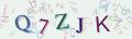 This is a captcha-picture. It is used to prevent mass-access by robots. (see: www.captcha.net)